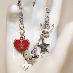 Jewelry - Boy scouts silver tone charm bracelet Jewelry - Boy scouts silver tone charm bracelet